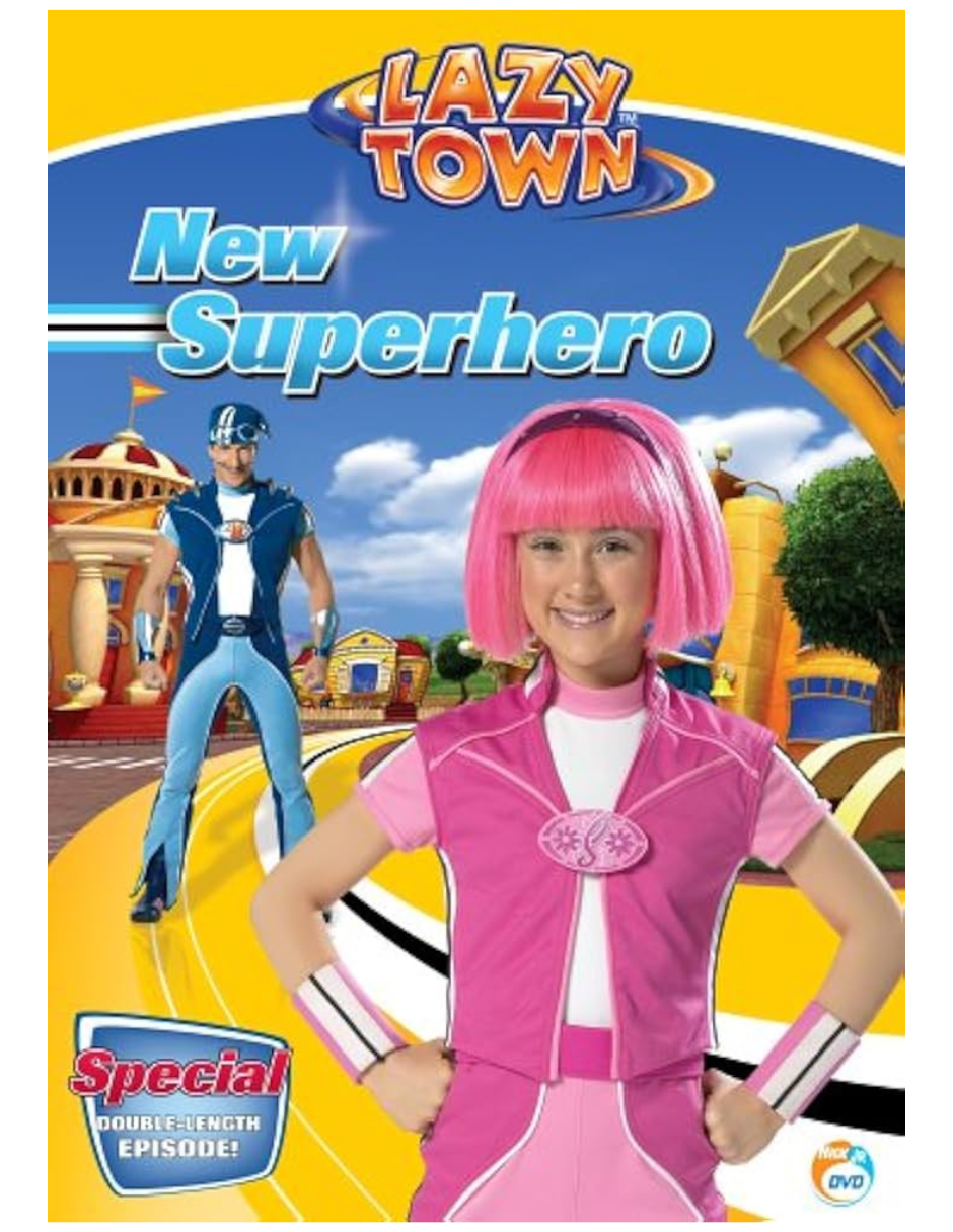Foto 2 pulgar | El Nuevo Super Héroe De Lazy Town Serie De Televisión En Dvd