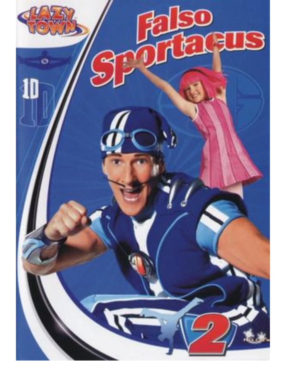 Foto 2 pulgar | Dvd Serie Falso Sportacus Lazy Town