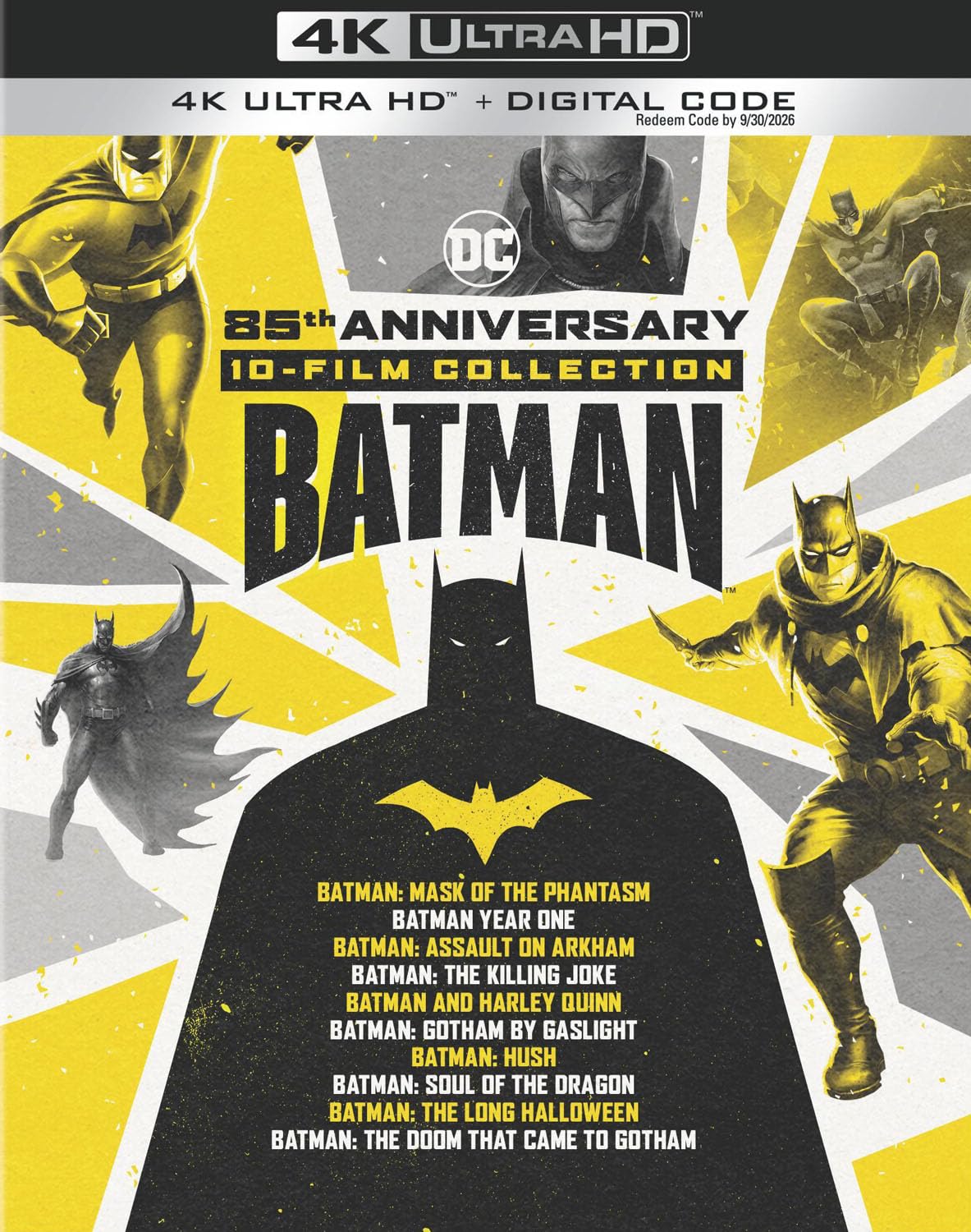 Foto 2 pulgar | Colección Blu-ray Del 85 Aniversario De Batman [4k Uhd] - Venta Internacional.