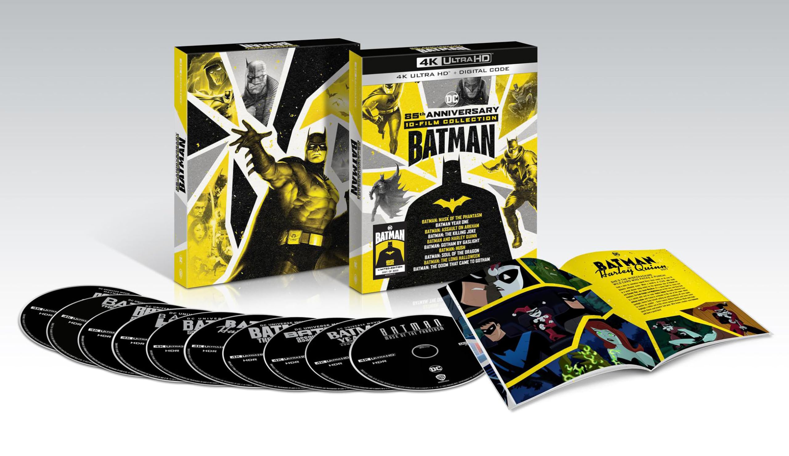 Foto 3 pulgar | Colección Blu-ray Del 85 Aniversario De Batman [4k Uhd] - Venta Internacional.