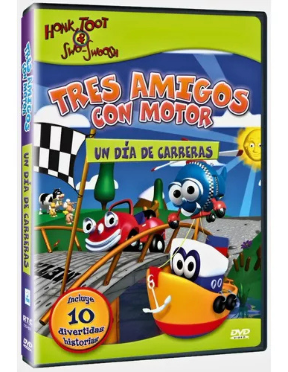 Foto 2 pulgar | Dvd Basariworld de Tres Amigos con Motor