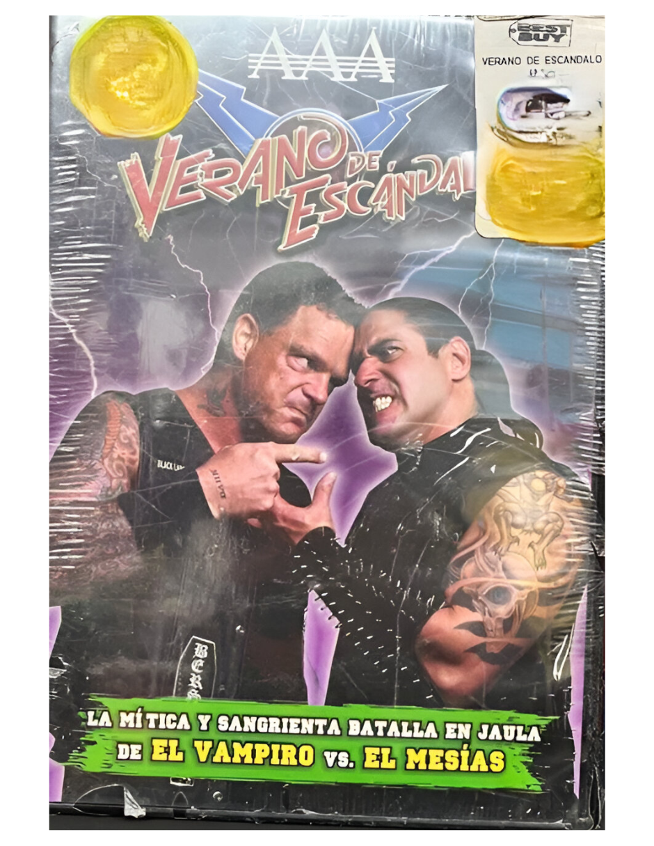Foto 1 | Verano De Escandálo Aaa (2008) Evento De Lucha Libre En Dvd