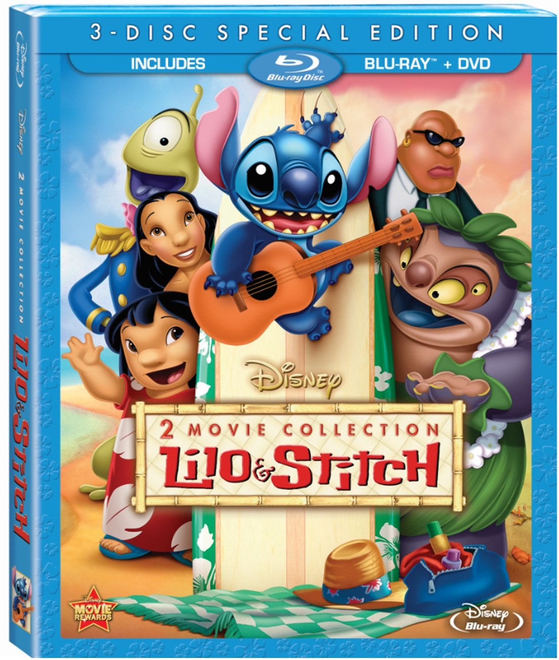 Foto 2 pulgar | Colección Lilo & Stitch Blu-Ray + DVD - Venta Internacional