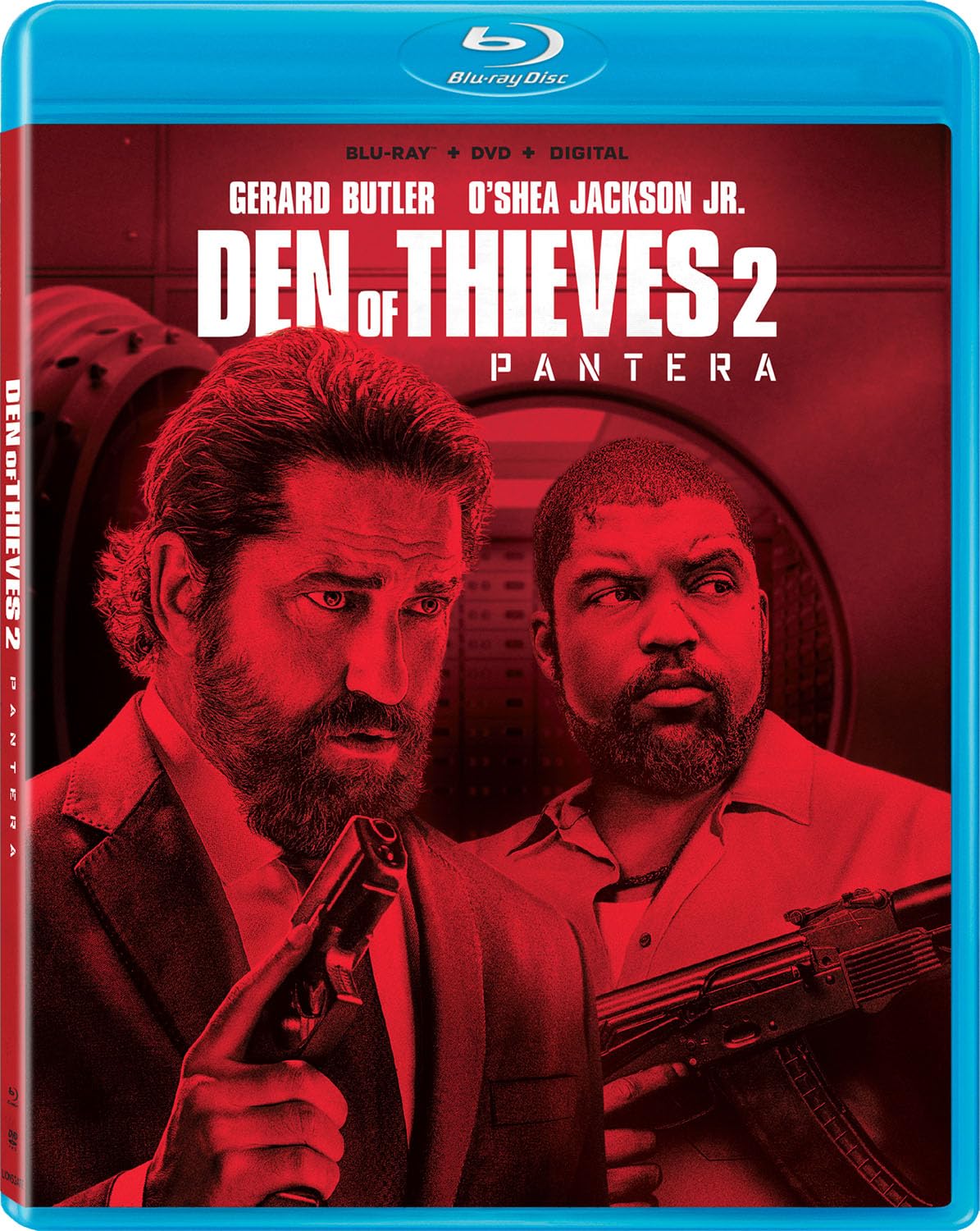 Foto 2 pulgar | Película Den Of Thieves 2 Pantera Blu-ray + Dvd + Digital - Venta Internacional.
