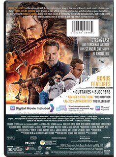 Foto 2 | Dvd Kraven El Cazador - Sony Pictures - Venta Internacional.