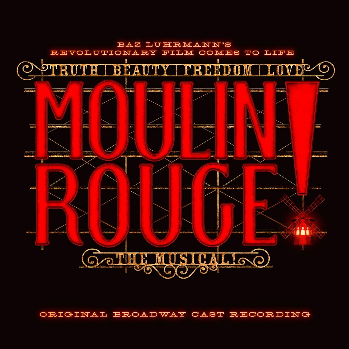 ¡cd Moulin Rouge! La Grabación Original Del Elenco Musical De Broadway - Venta Internacional.