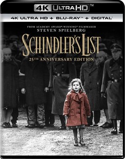 Foto 1 | Película La Lista De Schindler, Edición Del 25 Aniversario, 4k Uhd - Venta Internacional.
