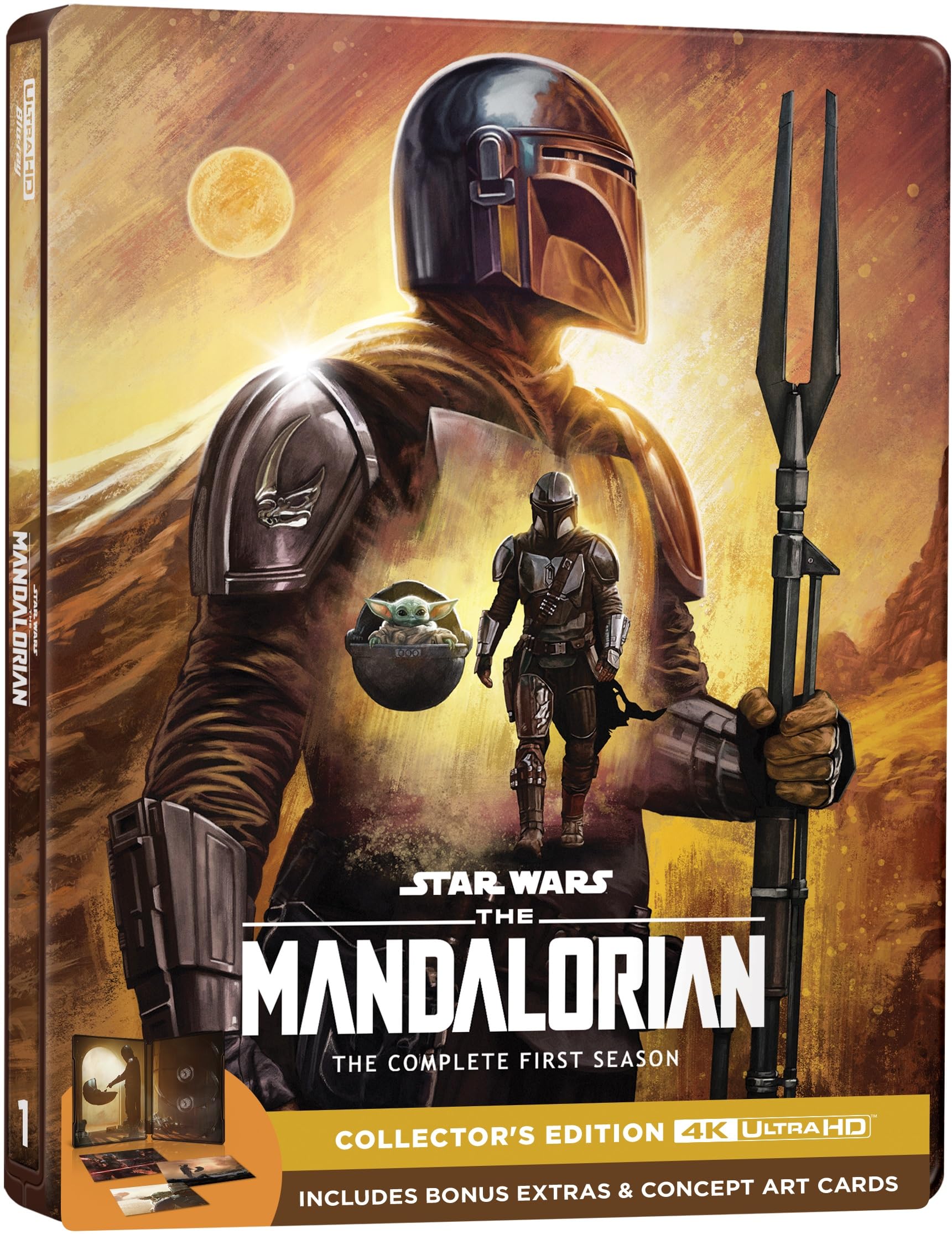 Foto 2 pulgar | Blu-ray Primera Temporada De The Mandalorian - Venta Internacional.