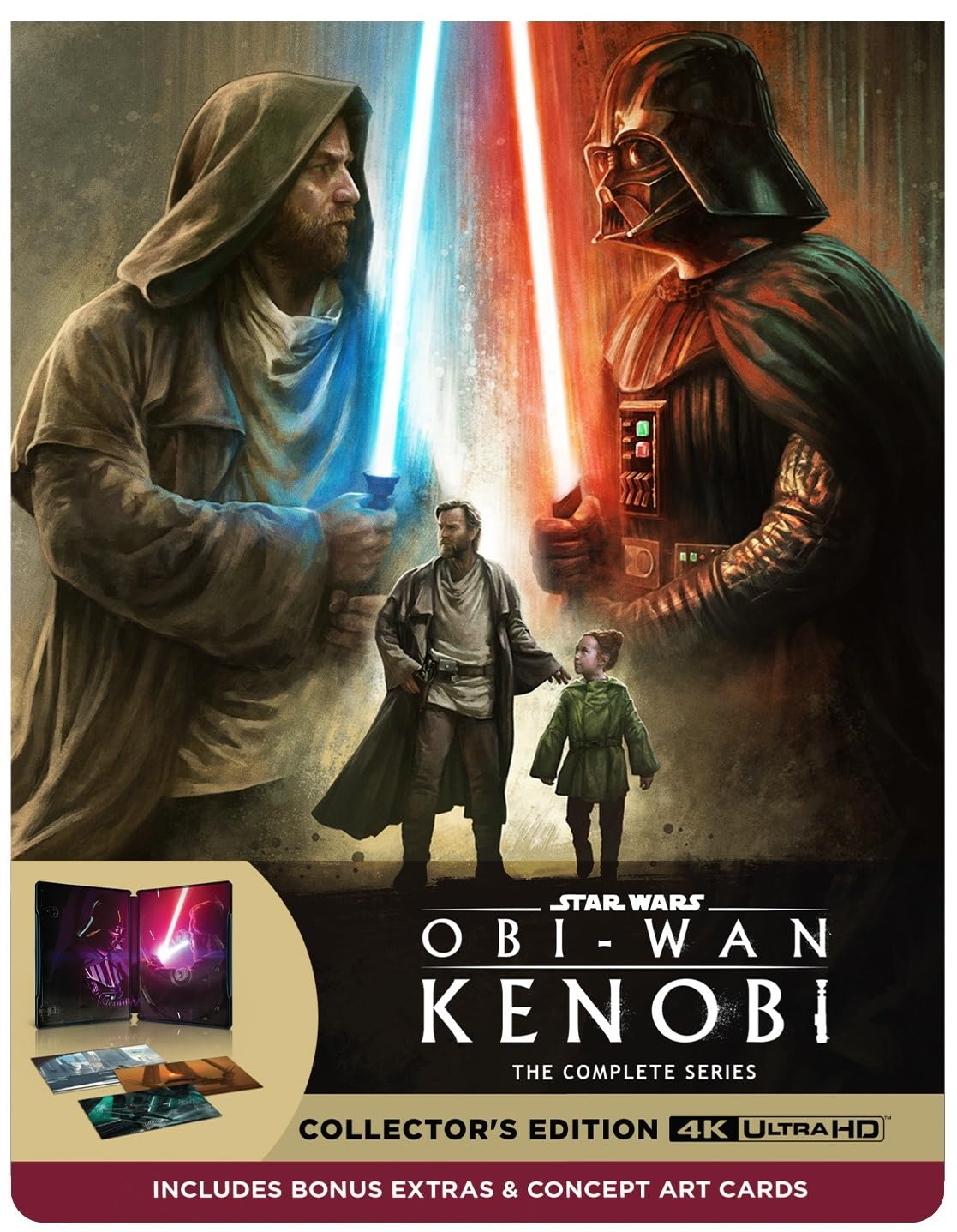 Foto 2 pulgar | Blu-ray Disney Obi-wan Kenobi Temporada 01 - Venta Internacional.