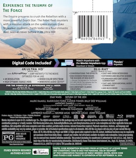 Foto 2 | Blu-ray Star Wars: Episodio Vi - El Regreso Del Jedi - Venta Internacional.