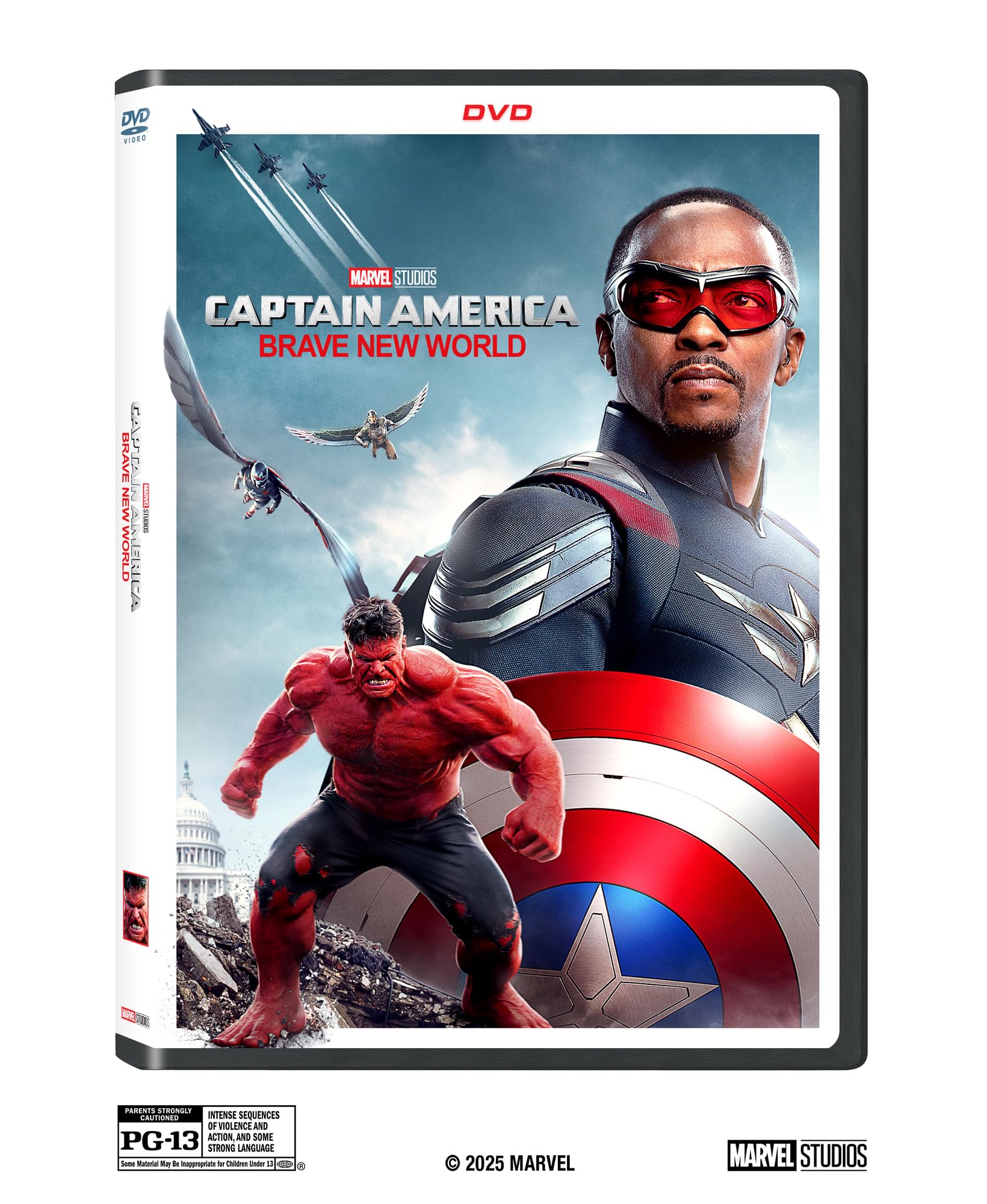 Dvd Capitán América: Un Mundo Feliz - Disney - Venta Internacional.
