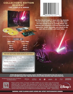 Foto 2 | Blu-ray Disney Obi-wan Kenobi Temporada 01 - Venta Internacional.