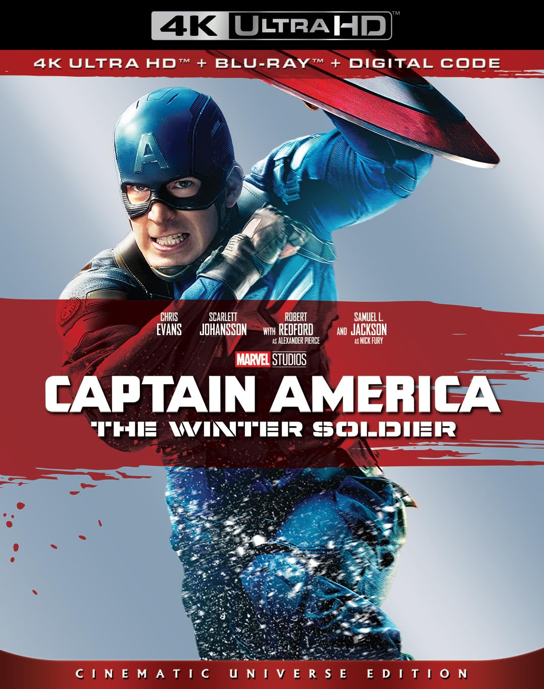 Foto 1 | Blu-ray Disney Capitán América: El Soldado De Invierno - Venta Internacional.