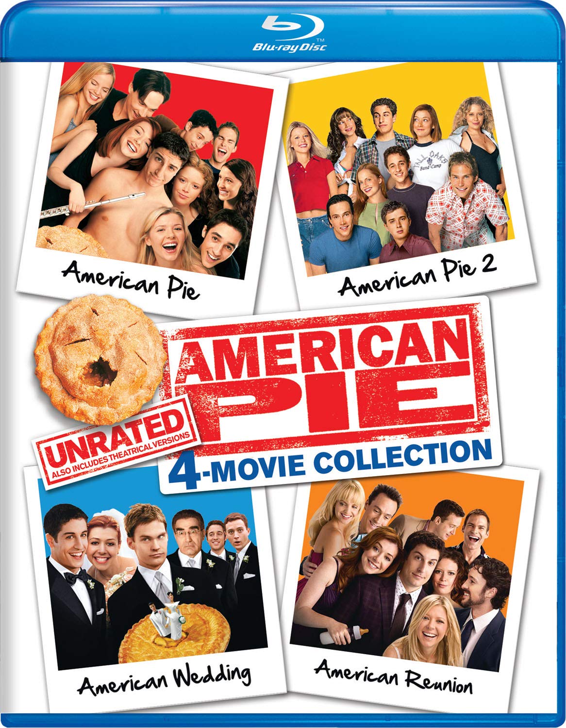 Foto 2 pulgar | Colección Blu-ray American Pie De 4 Películas - Venta Internacional.