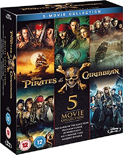 Foto 3 pulgar | Colección Blu-ray Piratas Del Caribe 1-5 [2017] - Venta Internacional.