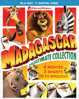 Foto 1 | Blu-ray Madagascar: La Colección Definitiva - Venta Internacional.