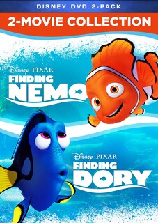 Foto 1 | Dvd Colección De Películas De Disney Buscando A Nemo/buscando A Dory 2 - Venta Internacional.
