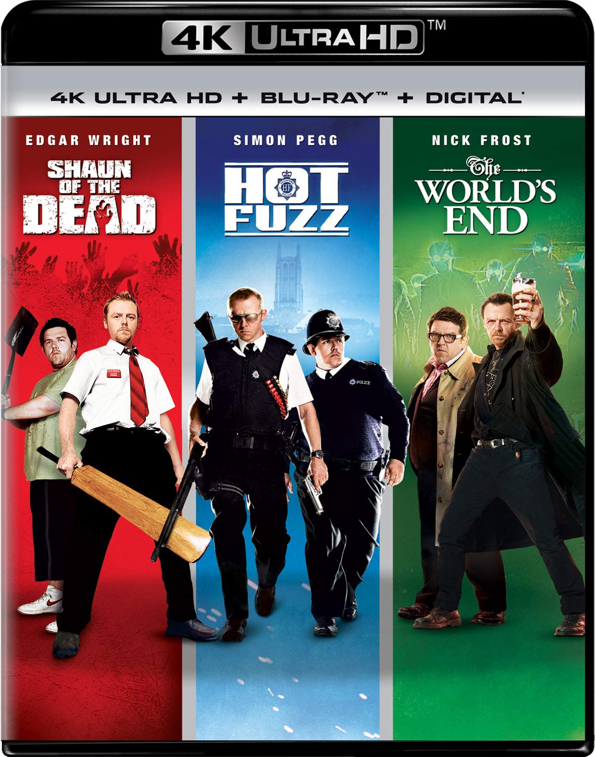Foto 2 pulgar | Trilogía Blu-ray Shaun Of The Dead//hot Fuzz/the World's E - Venta Internacional.