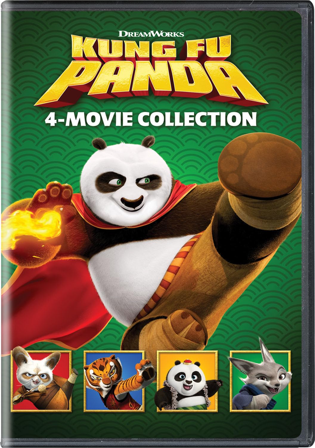 Foto 2 pulgar | Kung Fu Panda: Colección De 4 Películas [dvd] - Venta Internacional.