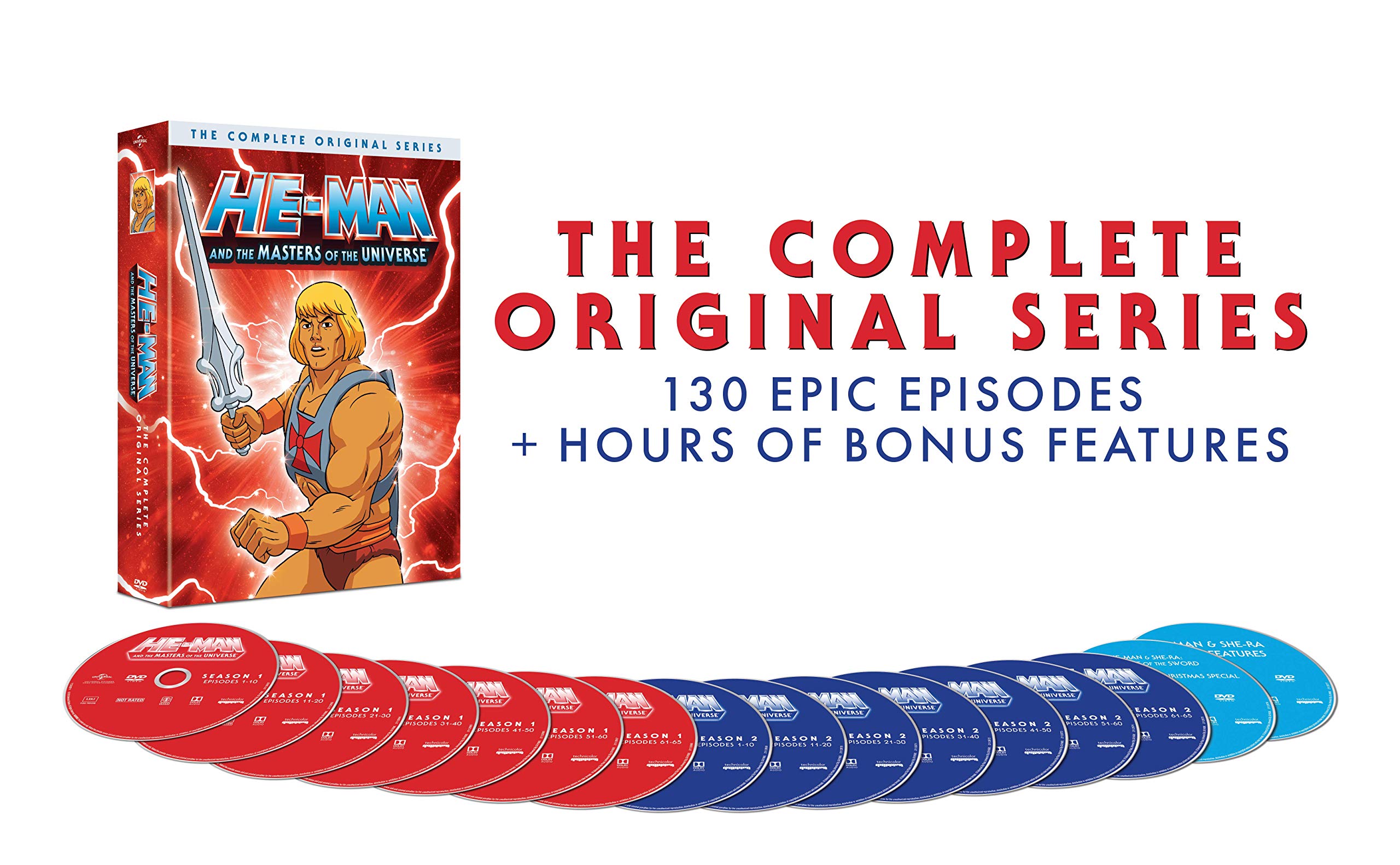 Foto 3 pulgar | DVD He-Man y Los Amos del Universo: La Serie Original Completa - Venta Internacional