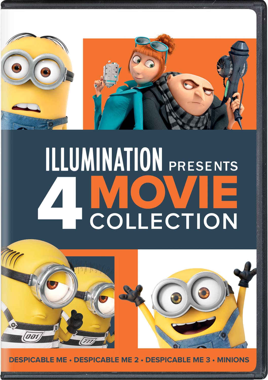 Foto 2 pulgar | DVD Illumination 4 Películas Despicable Me - Venta Internacional