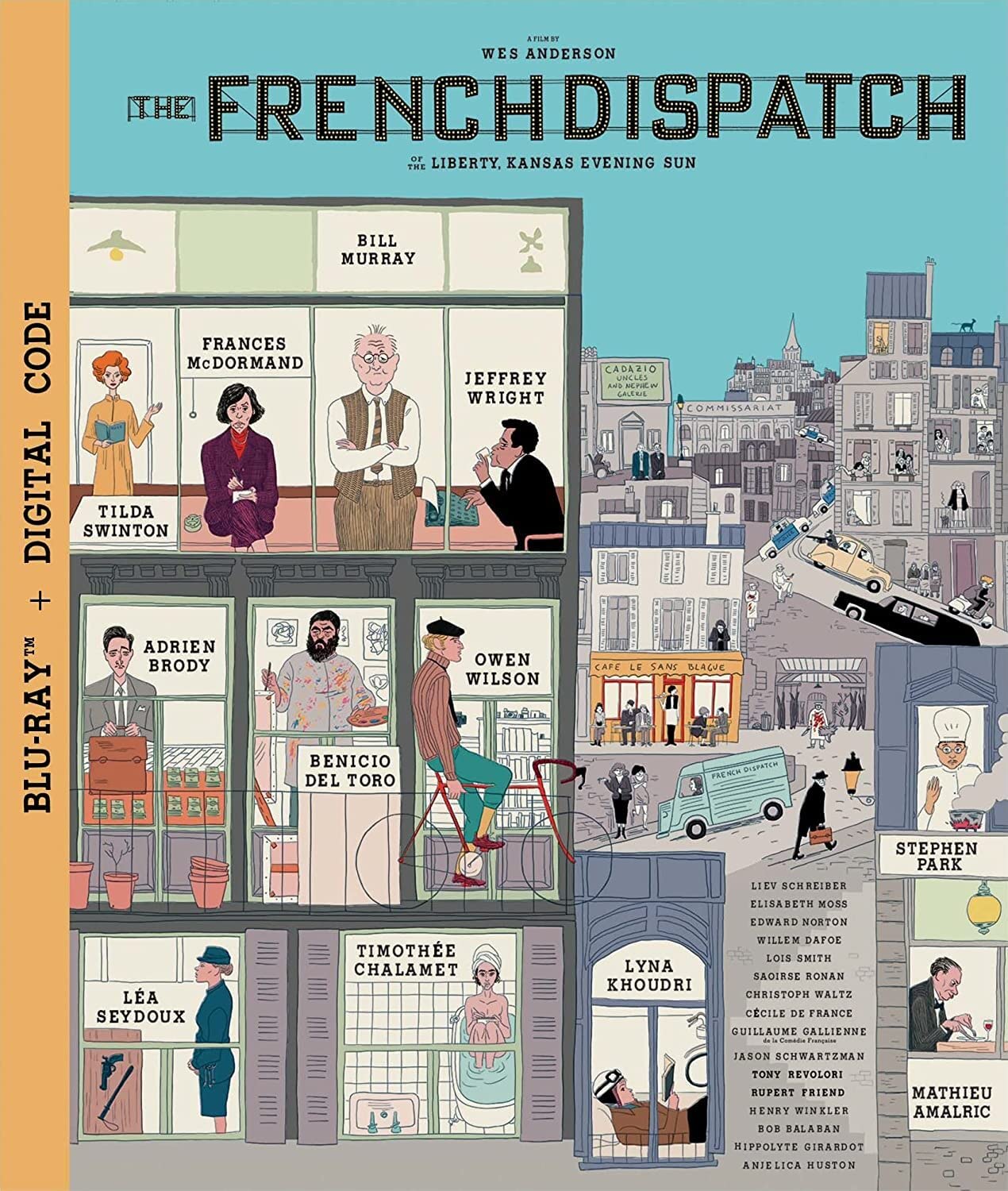 Foto 2 pulgar | Blu-ray The French Dispatch - Venta Internacional.