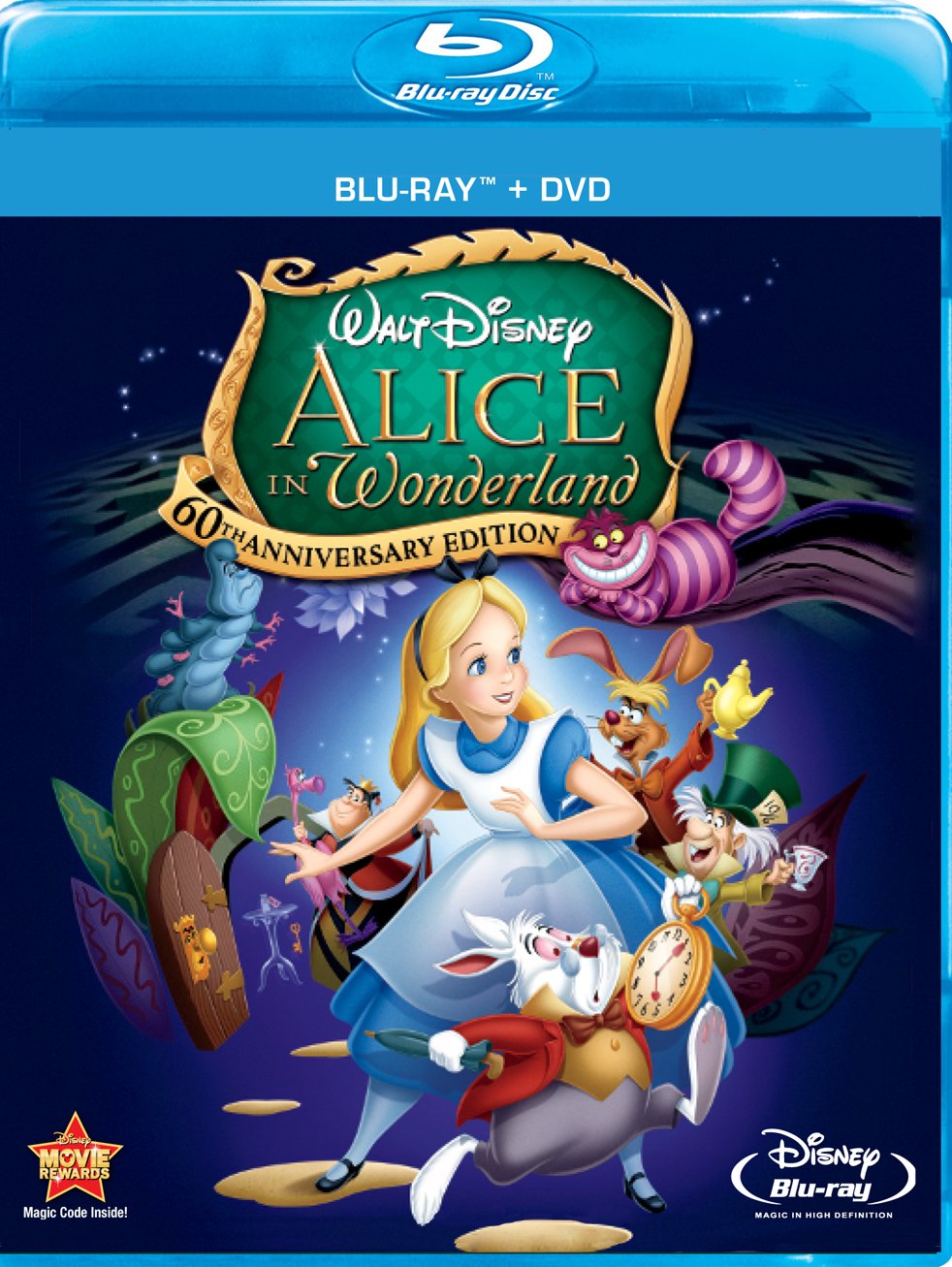 Blu-ray Disney Alicia En El País De Las Maravillas - Venta Internacional.