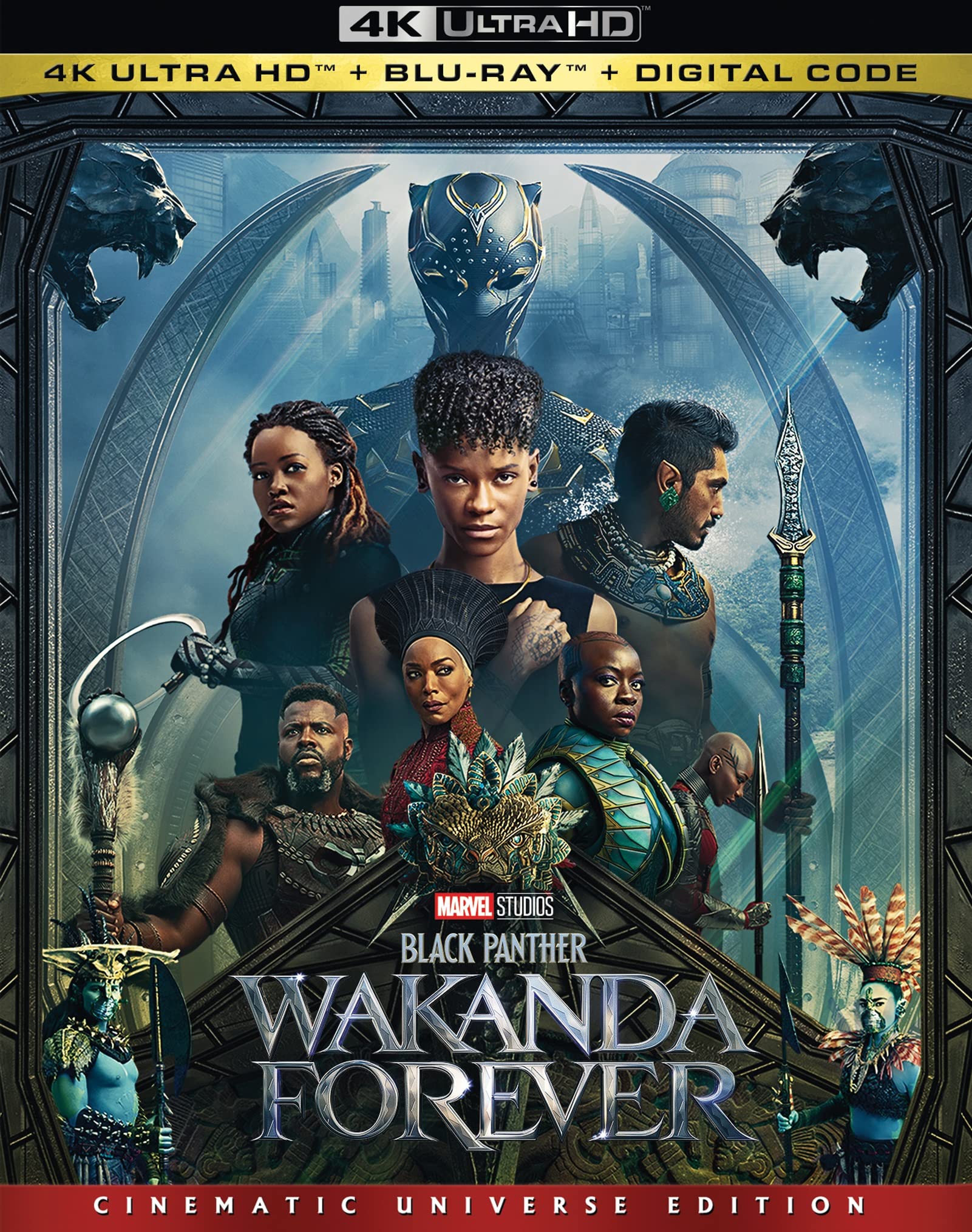 Foto 2 pulgar | Blu-ray Disney Black Panther: Wakanda Para Siempre - Venta Internacional.
