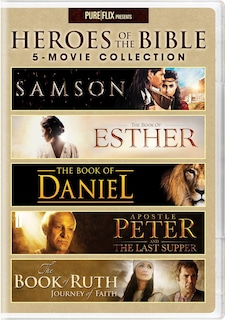 Foto 1 | Colección De 5 Películas De Los Héroes De La Biblia En Dvd Universal - Venta Internacional.