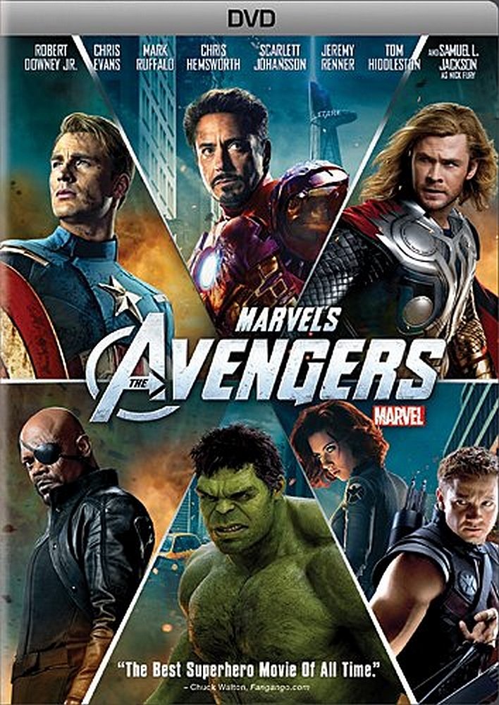 Dvd Disney Marvel's Los Vengadores - Venta Internacional.
