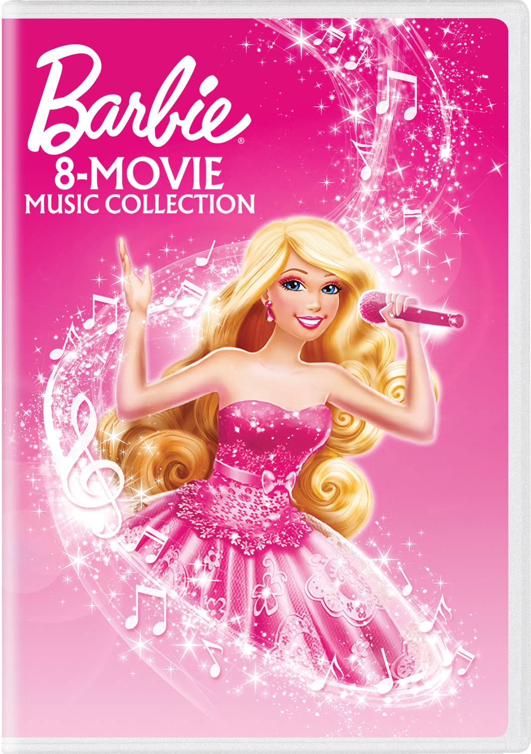 Foto 2 pulgar | Colección De Música De 8 Películas De Barbie En Dvd - Venta Internacional.
