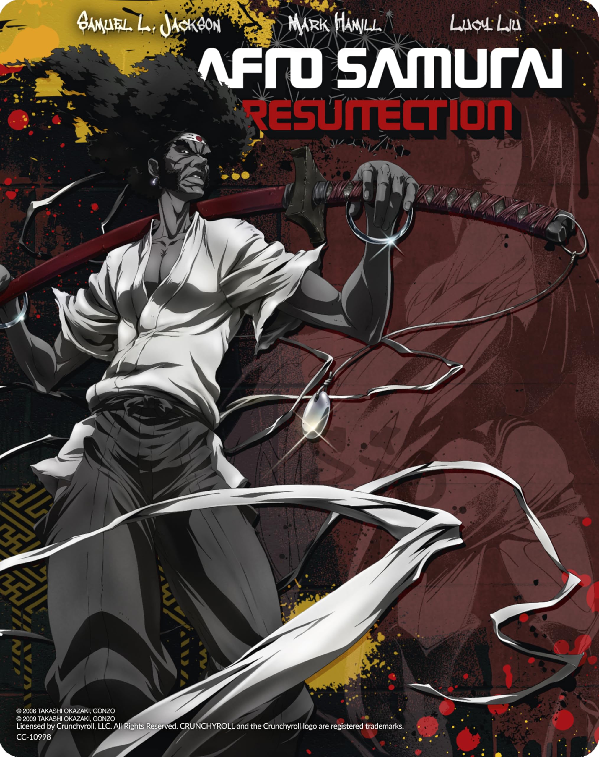 Foto 4 pulgar | Blu-ray Afro Samurai La Serie Completa + Película Steelbook - Venta Internacional.