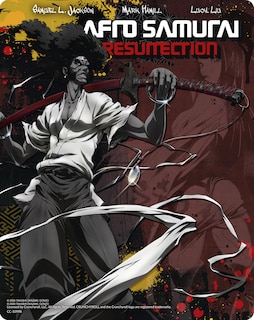 Foto 3 | Blu-ray Afro Samurai La Serie Completa + Película Steelbook - Venta Internacional.