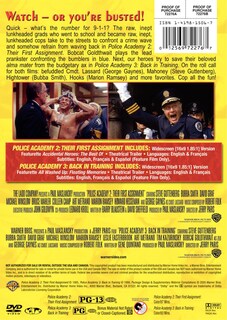 Foto 2 | Dvd Police Academy 2/police Academy 3 (dbfe) (varios Títulos) - Venta Internacional.