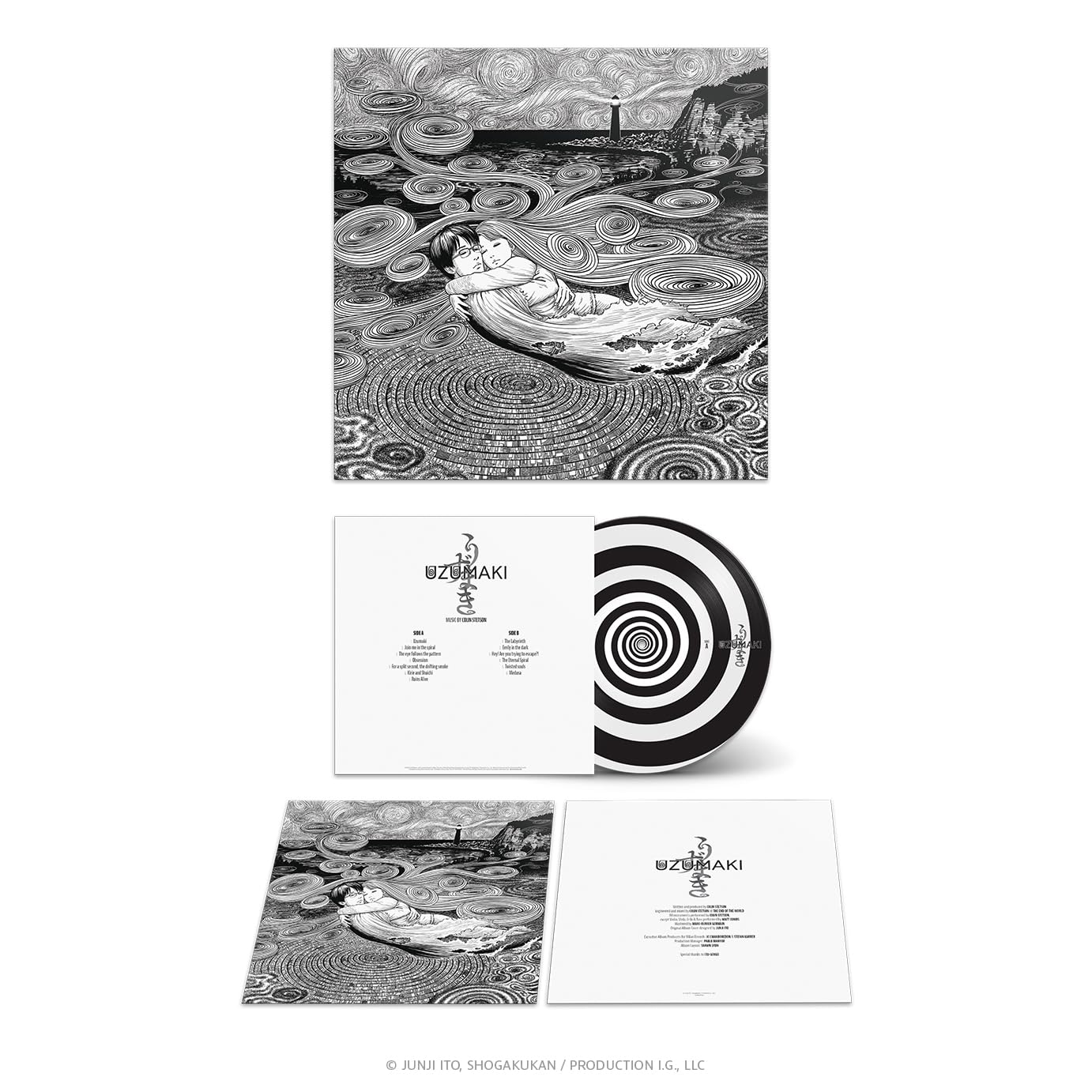 Foto 2 | Banda Sonora De La Serie De Anime Uzumaki Original De Sony - Venta Internacional.