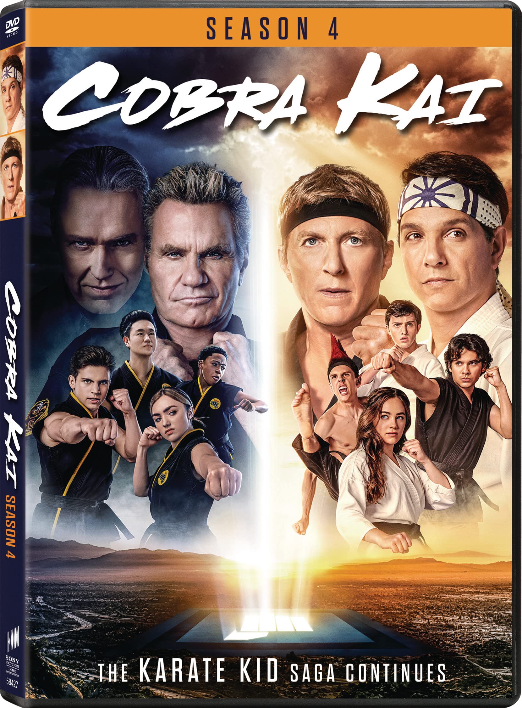 Foto 2 pulgar | Dvd Cuarta Temporada De Cobra Kai - Venta Internacional.
