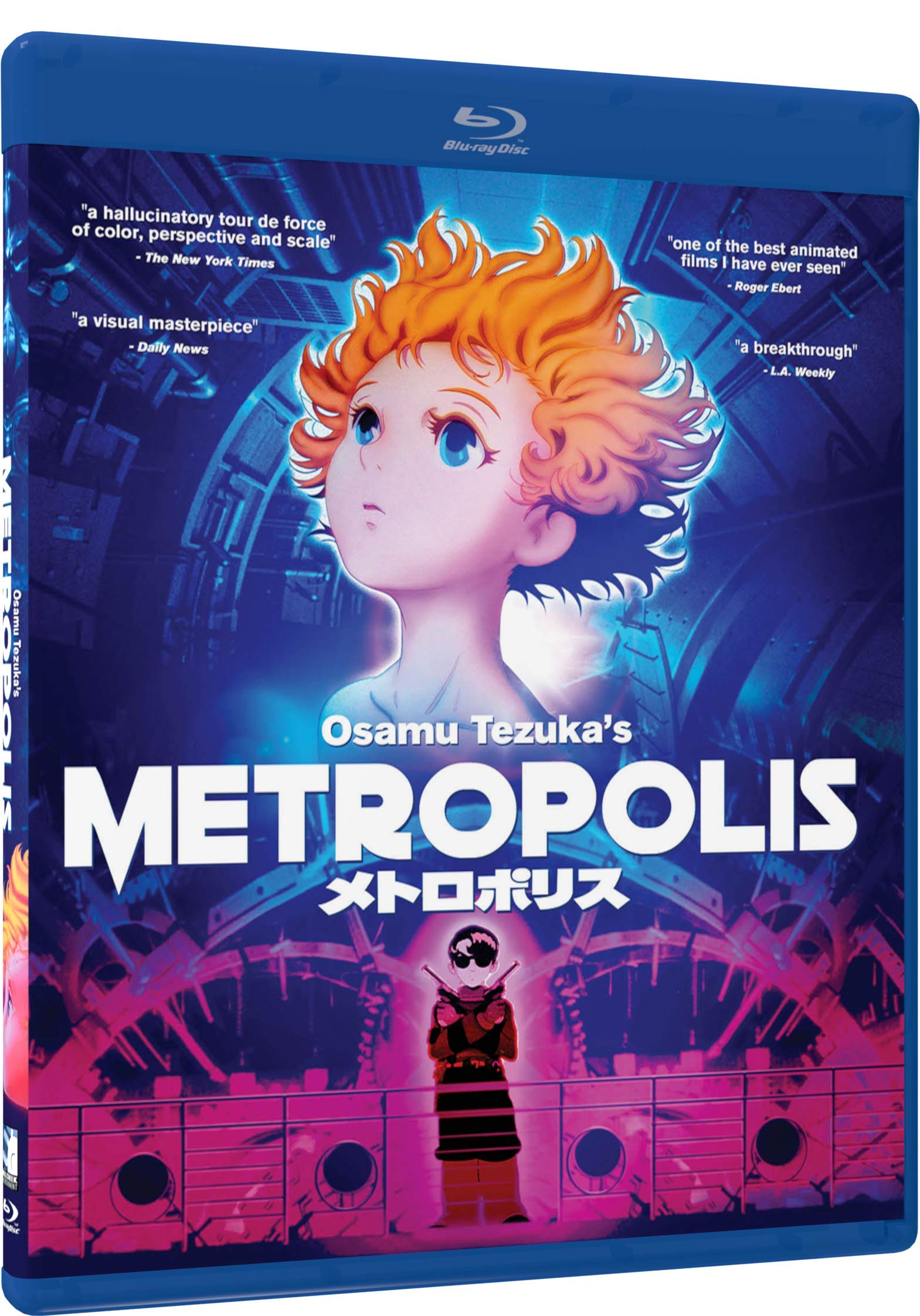 Foto 2 pulgar | Película Blu-ray La Metrópolis De Osamu Tezuka - Venta Internacional.
