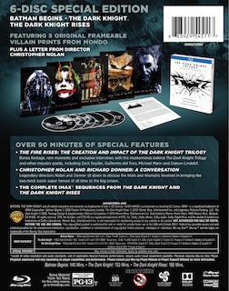 Foto 2 | Blu-ray La Trilogía Del Caballero Oscuro (edición Especial) - Warner Bros - Venta Internacional.