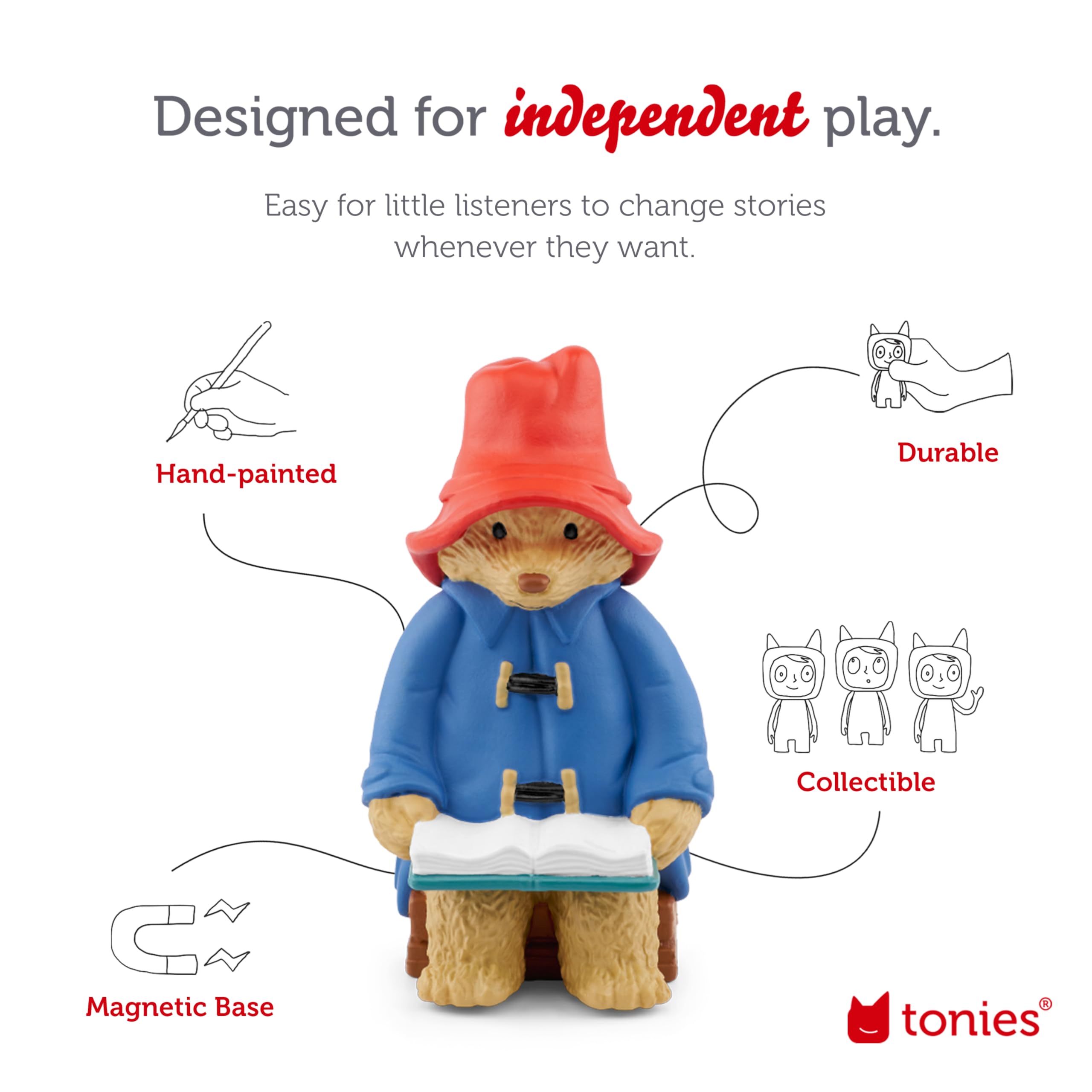 Foto 4 pulgar | Audio Toy Figuine Tonies Más Sobre Paddington - Venta Internacional.