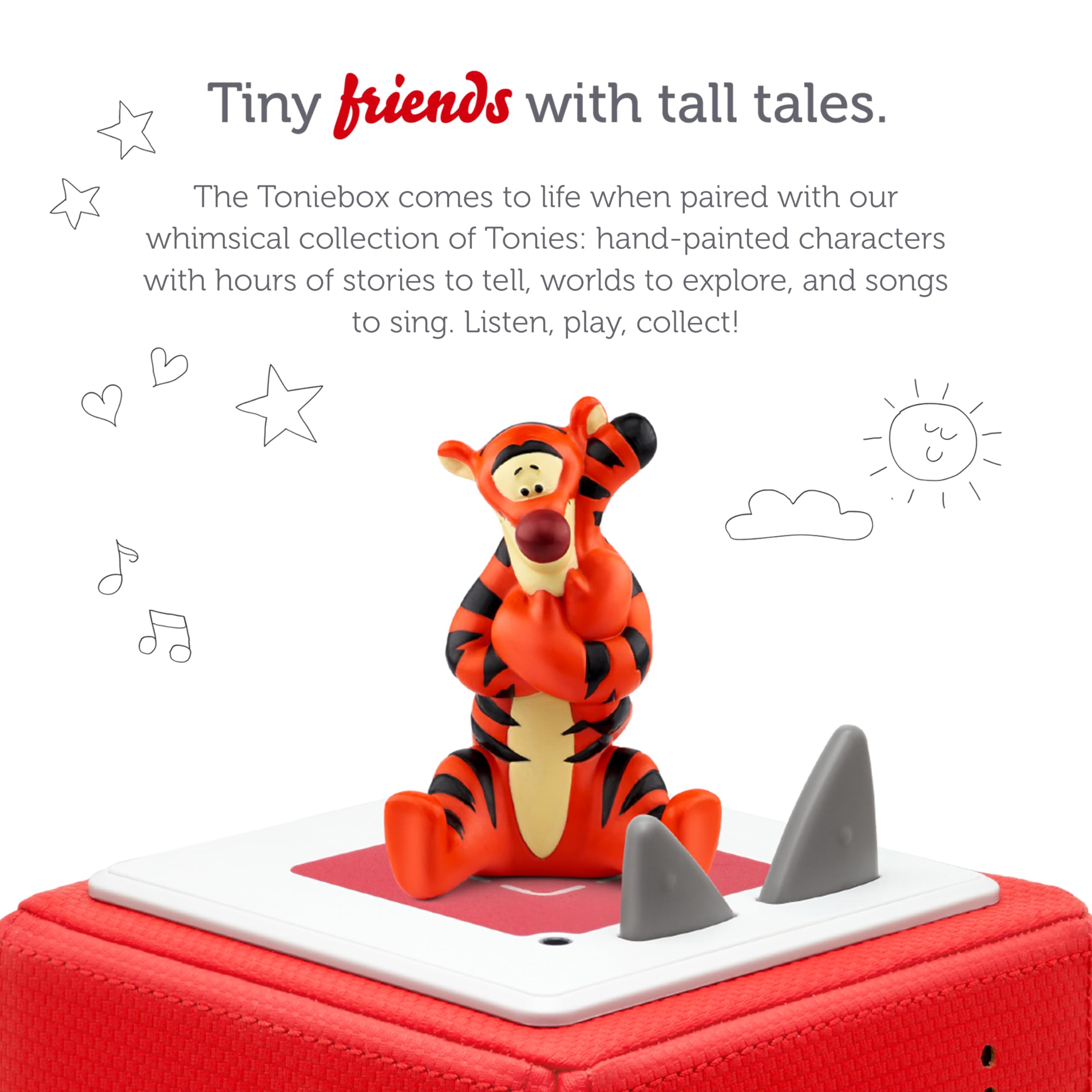 Foto 2 | Tonies Tigger, Personaje De Reproducción De Audio De La Película Tigger De Disney - Venta Internacional.