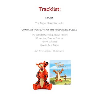 Foto 4 | Tonies Tigger, Personaje De Reproducción De Audio De La Película Tigger De Disney - Venta Internacional.