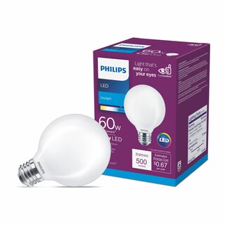 Foto 1 | Bombilla Led Philips G25 De 5 5 W (60 W) 500 Lúmenes Luz Diurna E26 - Venta Internacional.