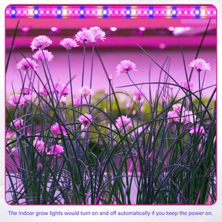 Foto 6 | Luz Led Para Cultivo De Plantas Ipower, 20 W, Espectro Completo, 2 Tubos, 48 Led - Venta Internacional.