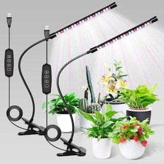 Foto 1 | Luz Led De Cultivo Ipower 21 De Espectro Completo Para Plantas De Interior, Paquete De 2 - Venta Internacional.