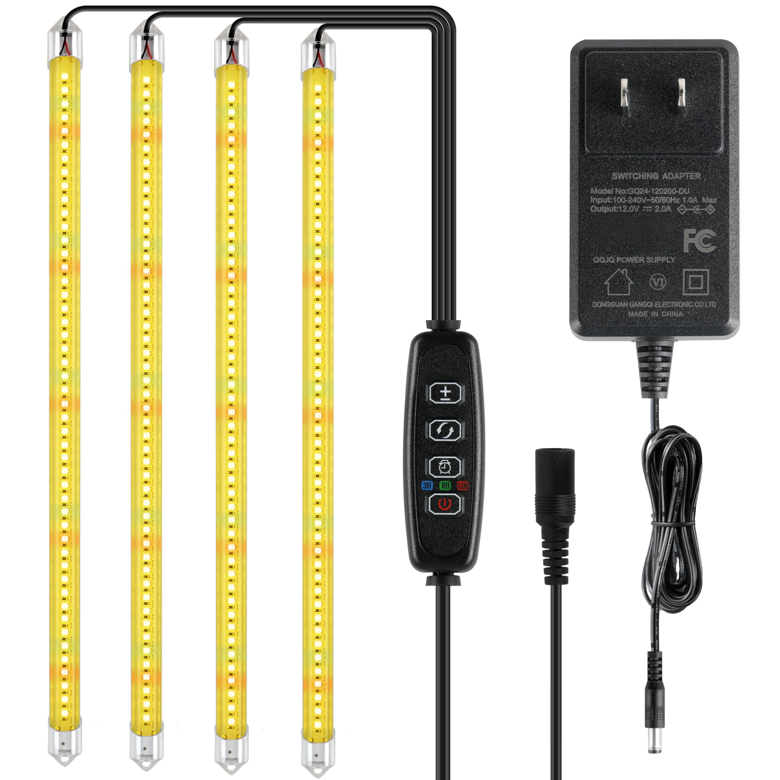 Foto 1 | Luz Led Para Cultivo De Plantas Ipower, 60 W, Espectro Completo, 4 Tubos - Venta Internacional.