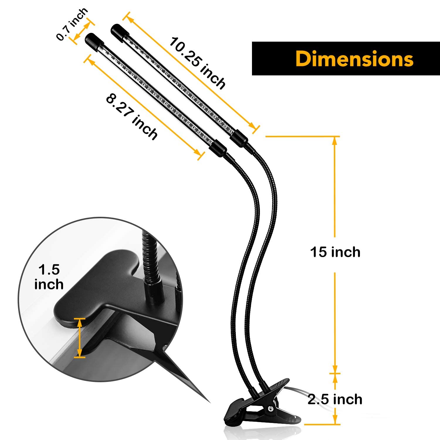 Foto 5 pulgar | Luz Led De Cultivo Ipower De Espectro Completo Para Plantas De Interior - Venta Internacional.