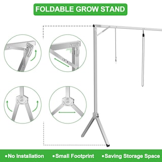 Foto 2 | Soporte Plegable Para Iluminación De Cultivo Ipower Gljmpsfold4, Paquete De 1 - Venta Internacional.