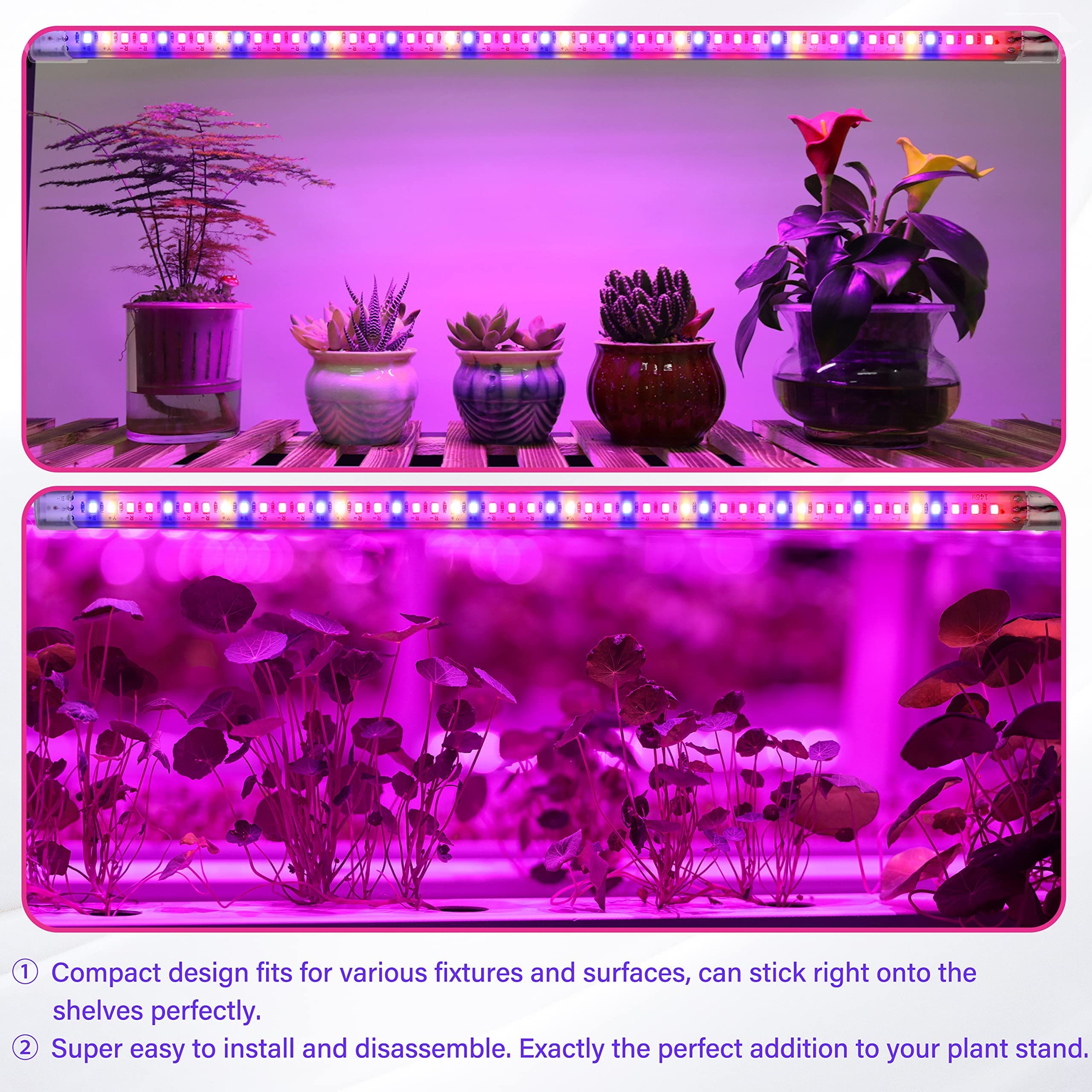 Foto 6 pulgar | Luz Led Para Cultivo De Plantas Ipower, 60 W, Espectro Completo, 48 Led X4 - Venta Internacional.