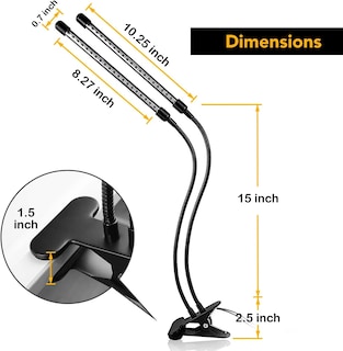 Foto 2 | Luz Led De Cultivo Ipower De Espectro Completo Para Plantas De Interior - Venta Internacional.