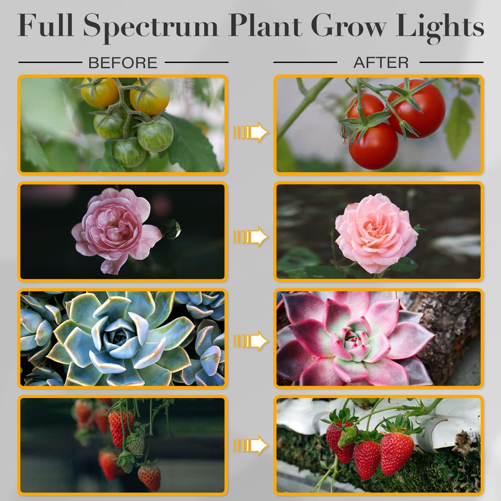 Foto 7 pulgar | Lámpara De Cultivo De Plantas Clip Ipower De Espectro Completo Con 84 Led - Venta Internacional.